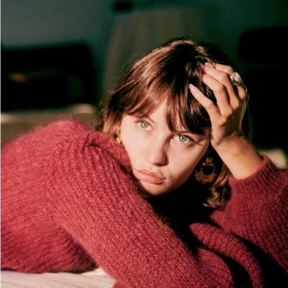 Sezane Lucy Pull Rose Hiver XS gently used